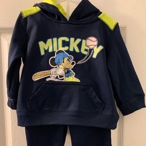 Mickey Mouse hoodie with matching pants